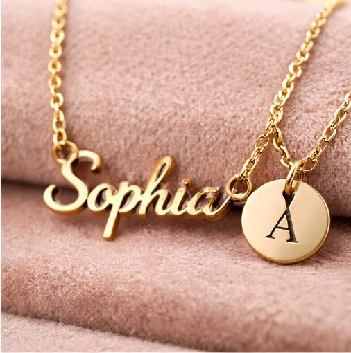 Personalized name necklace – meaningful jewelry gift for women