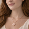 Birth Flower Necklace -mom gift