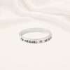 New Mom Ring-Enraved Baby Name and Birth stone New Mom Ring – Baby Name & Stats Ring