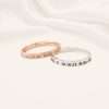 New Mom Ring-Enraved Baby Name and Stats Ring New Mom Ring-Engraved Baby Name and Stats Ring