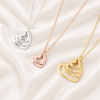Personalized Name Necklace for Grandma in silver rose gold and gold