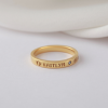 New Mom Ring – Baby Name & Stats Ring