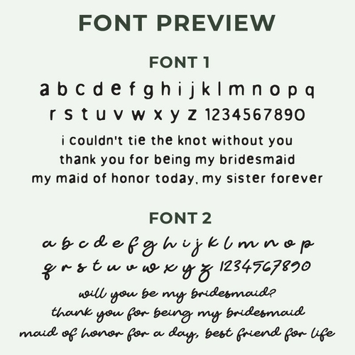 Bridesmaid Secret Message Bracelet – Personalized Maid of Honor Gift