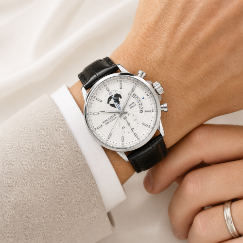 Handwriting engraved watch