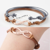 Coordinate Bracelet – Infinity Charm With Your GPS Location