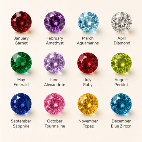 Birthstone Charm