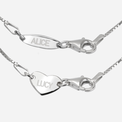 Personalized Tag At Clasp