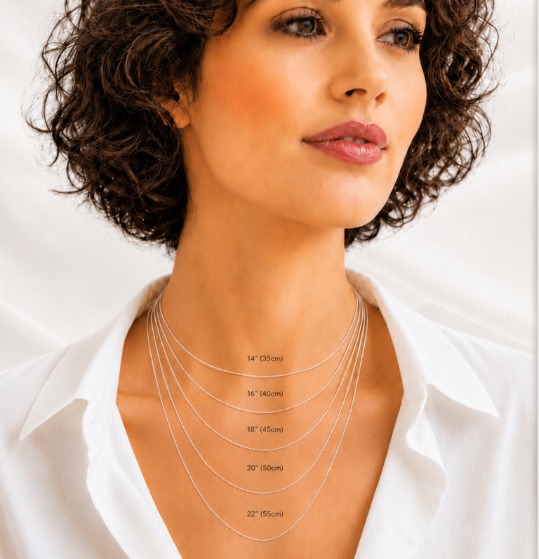 Chain Length Guide – Find the Perfect Necklace Length